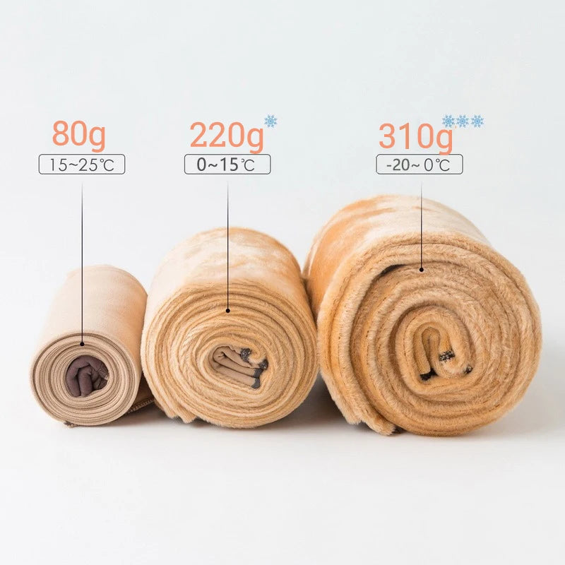 Women Thermal Leggings Winter Warm Sexy Elastic Translucent Pantyhose Female Fleece Thermal High Waist Slim Thicken Tight Pants
